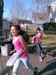 Run before good luck gets ground into your head!